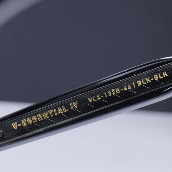 Valentino V-ESSENTIAL-IV VLX-132B Round Eyeglasses 46mm - Shiny Black - Picture 11 of 11
